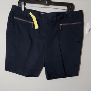 Michael Kors zippered shorts plus size 14